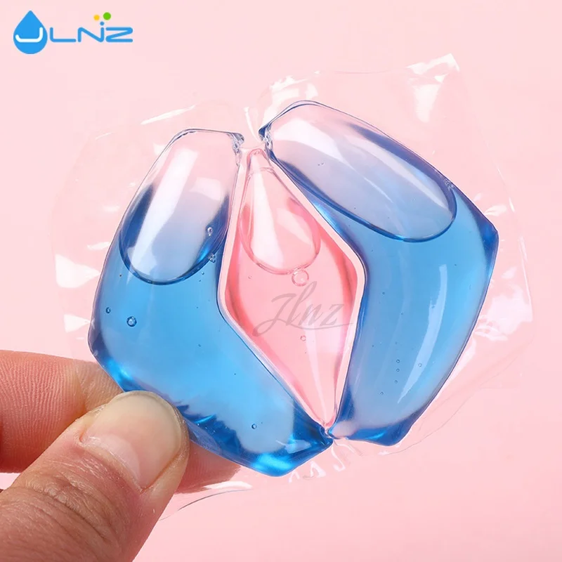 eco friendly clean water soluble liquid pod soap washing beads fragrance laundry capsule