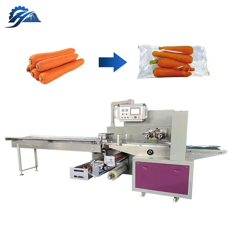 Automatic packing machine for finished packages, vegetables, fruit