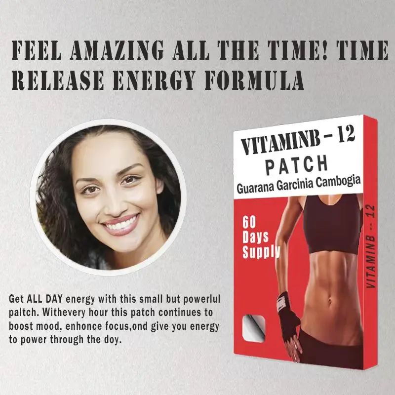 ODM OEM high quality vitamin b12 d3 energy patch