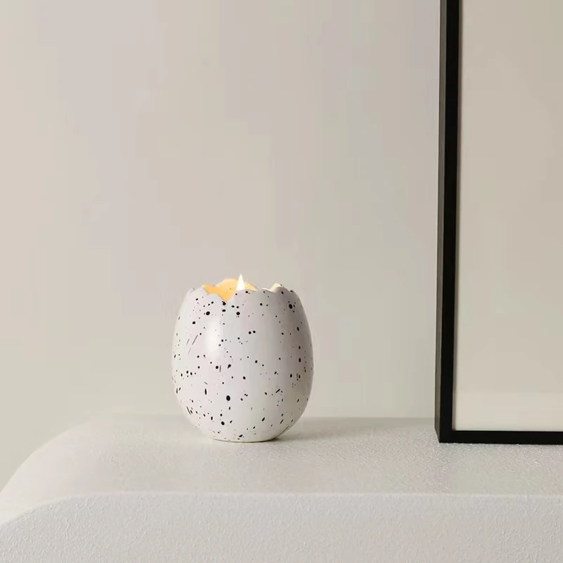 Egg Shape Ceramic Candle Jars