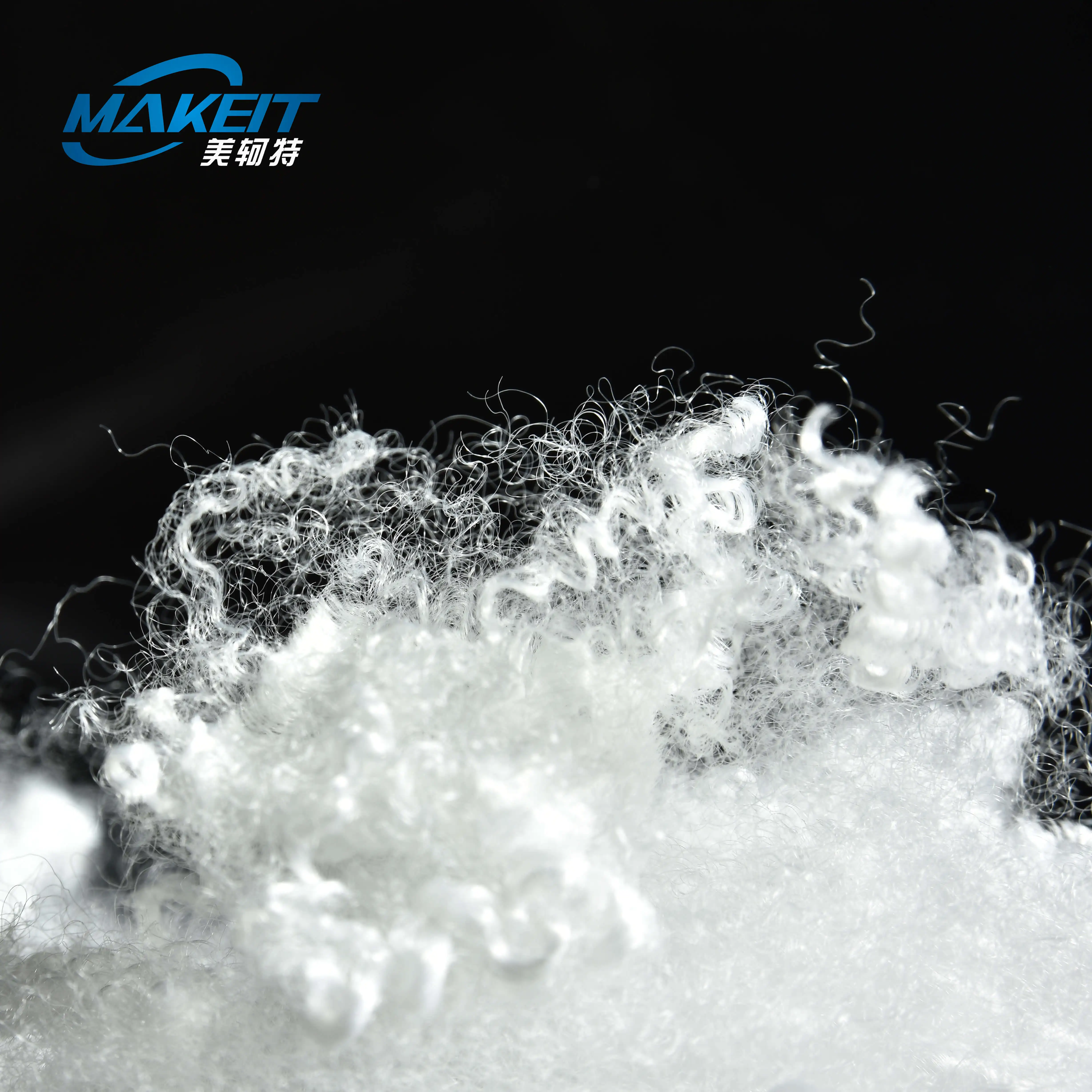 Высокое качество 0.9D SD micro fiber 100% полиэстер штапельное волокно класса синтетическое и GRS переработанное полиэфирное