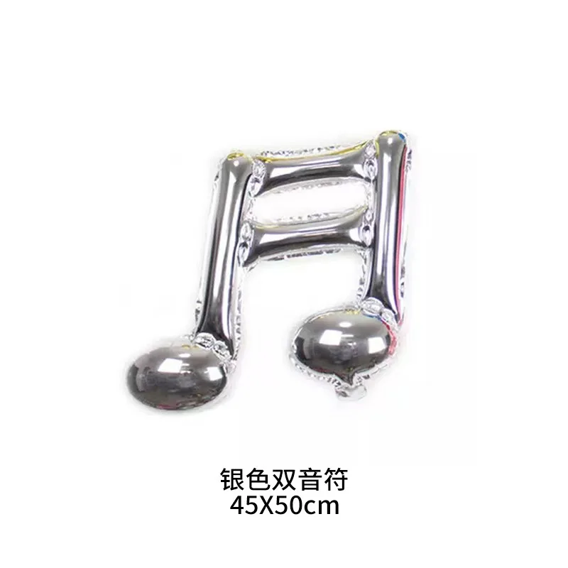 Shanghai balloon toys for kids birthday festival party decoration balloons baby boy girl inflatable toy music note foil balloons