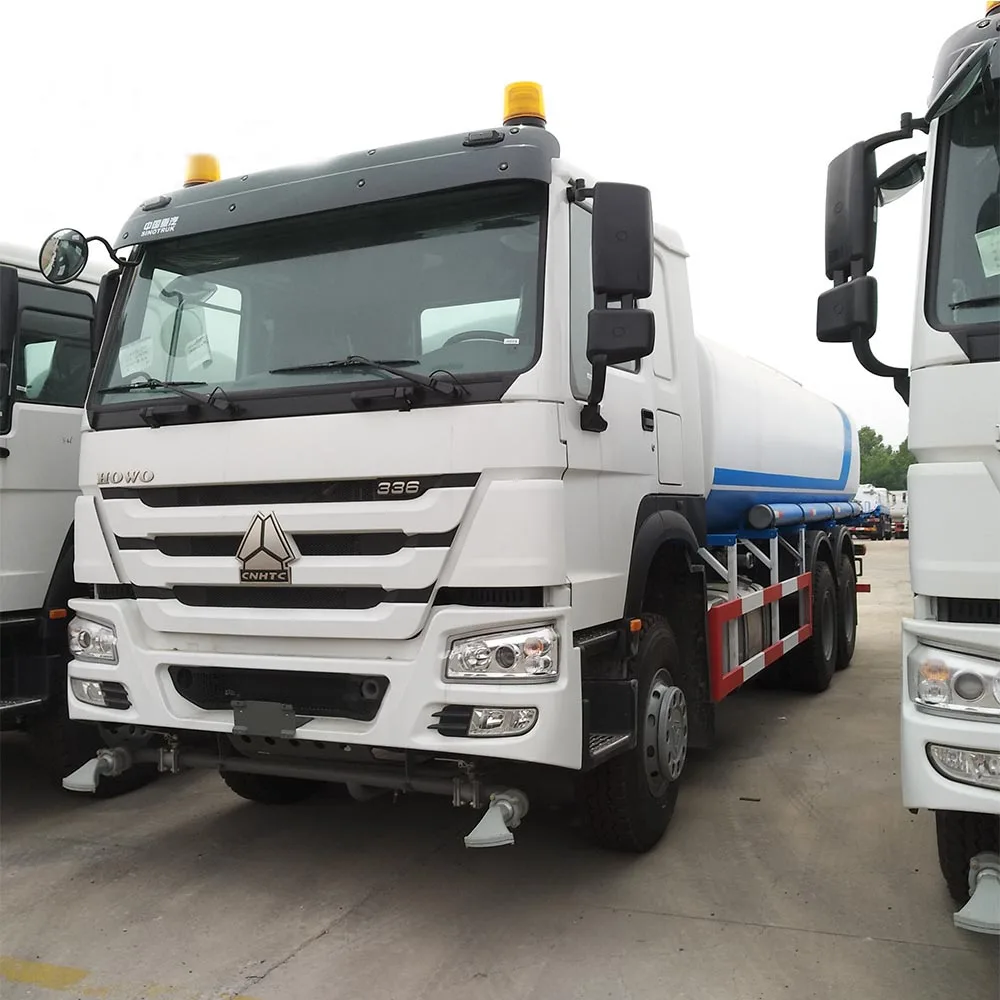 New Sinotruck Howo Water Sprinkle Truck 6x4 20CBM Used Water Tanker Truck