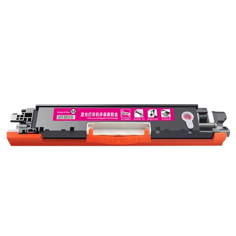Совместимый картридж с тонером 126A CE310A CE311A CE312A CE313A CF353A чипом переработанный для принтера HP Color CP1025