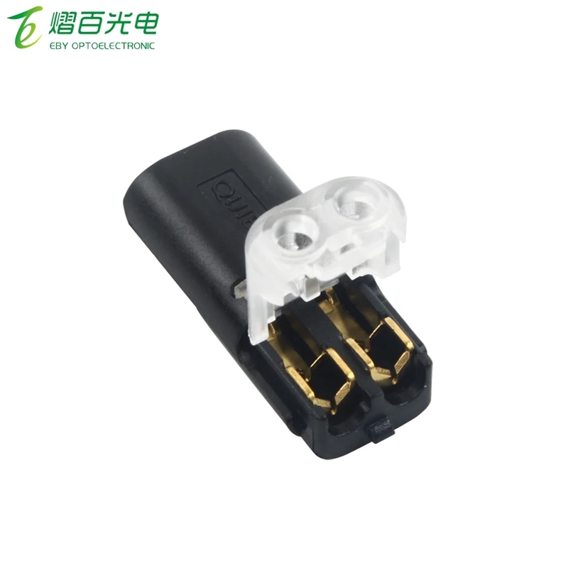 Бесплатная доставка 5 штук в упаковке-100 шт 2 Pin Путь Весна Scotch Lock разъем 24-18AWG провод для светодиодной ленты и быстрый соединитель кабеля обжимные клещи