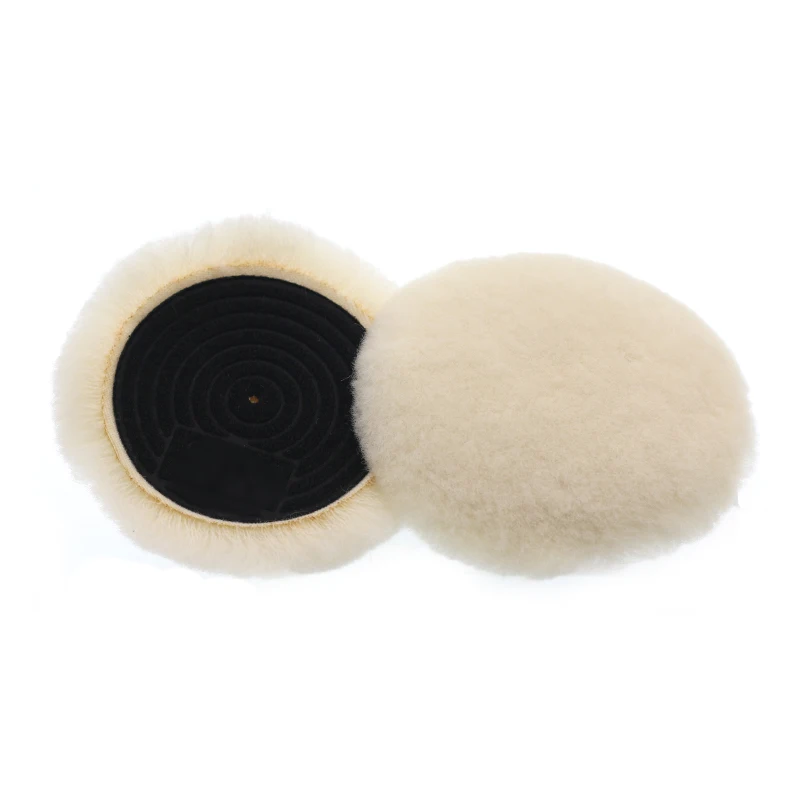 HOT SELLING 150mm 3 lambs wool polishing pad 6 inch car polish for car m wool pad for polisher