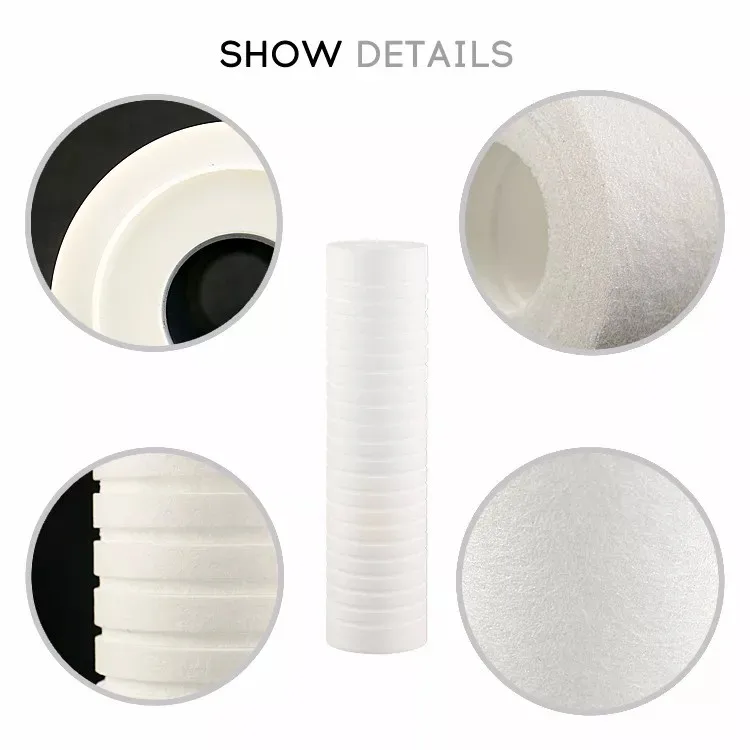 Hot Sales 5 micron 20 inch PP melt blown sediment spun water cartridge filters