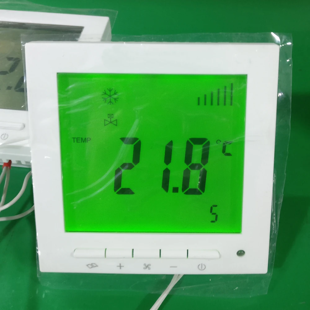 S602BFR 4-pipe air conditioning fan coil smart room thermostat with remote controller