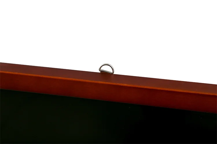 Custom Light Chalkboard With Tan Wood Frame 80x110 Magnetic School Office Chalkboard