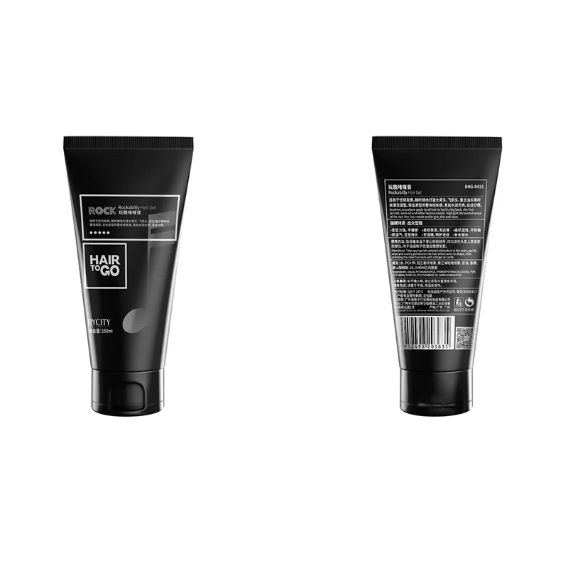 Best hair gel for long natural hair ,Private label hair styling gel