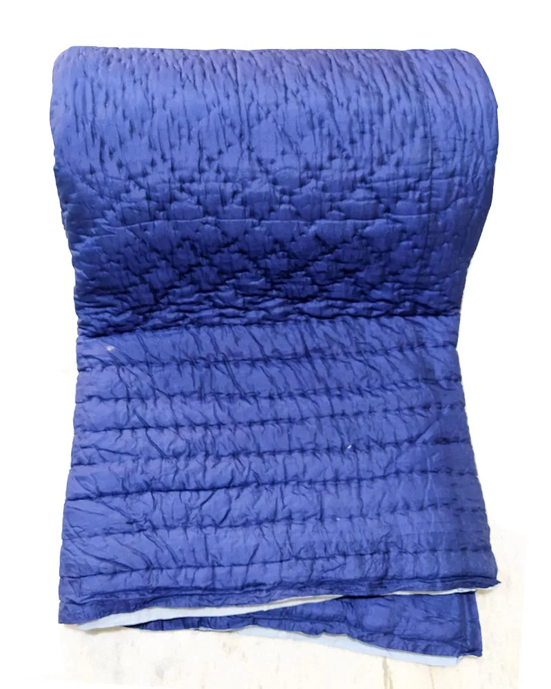 Buy Pure Silk Handmade Quilts For Sale Twin Queen Size Cotton Bedspreads Online Quilt Shops Jaipuri Silk Bedding Suppliers