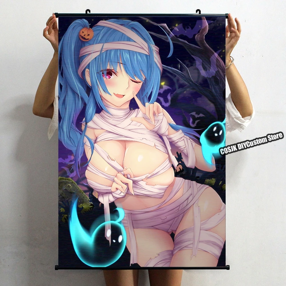 NEW Anime Game Azur Lane Honolulu St. Louis Poster Wall Scroll Home Decor Living Room Decoration Mural Wallpaper Collectible Art