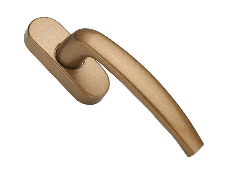 Upvc Casement Window Handle Spindle Design Aluminum Alloy Material Powder Coating Handle