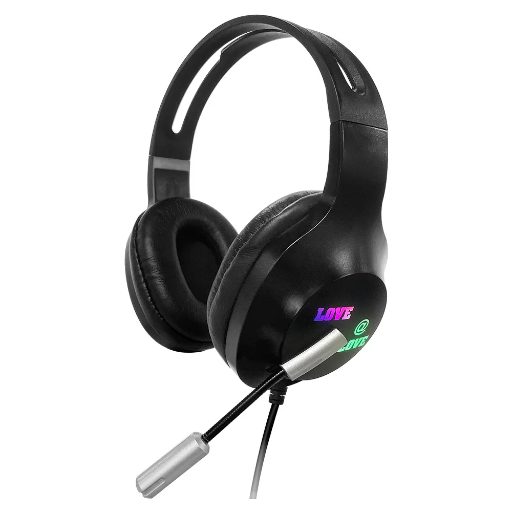 High Quality Sound Wired Gaming Earphone Professional Gaming Headset With Comfortable PU Earmuffs