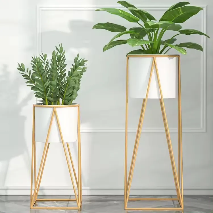 Suppliers Balcony flower POTS Indoor courtyard outdoor modern metal crafts