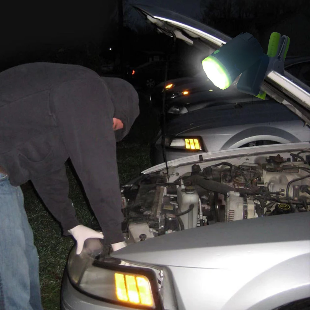 New Design High Power Outdoor Cob Led Car Maintenance Spot Security Emergency Work Lights