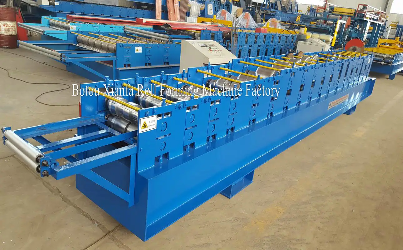 Round downspout roll forming machine Flying Saw