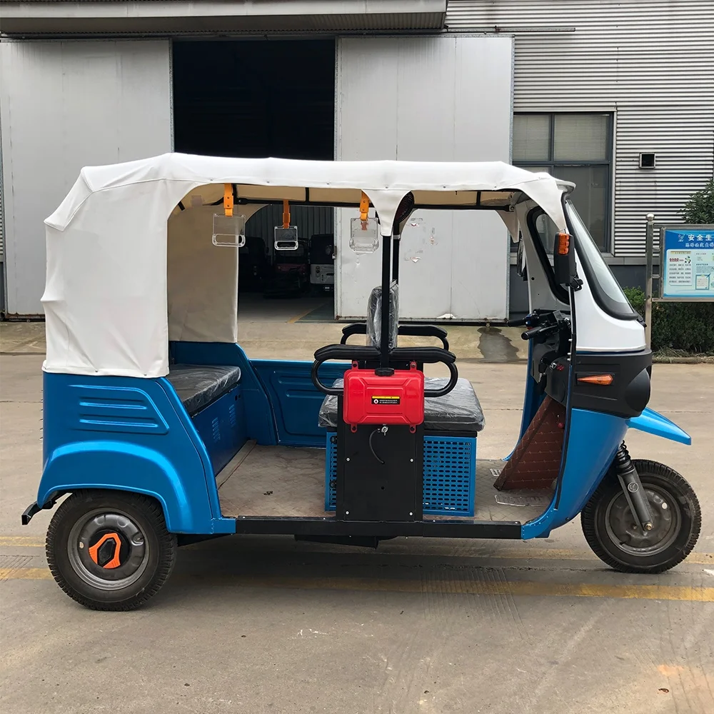 Hot Sale tuk tuk Electric tricycle suitable for passenger transportation with rain curtain electric rickshaw electric scooter