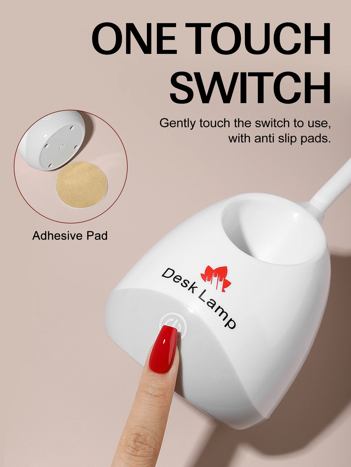 Rechargeable UV LED Nail Lamp Curing Nail Gel 36W Desktop Lamp Flexible Led Nail Lamp
