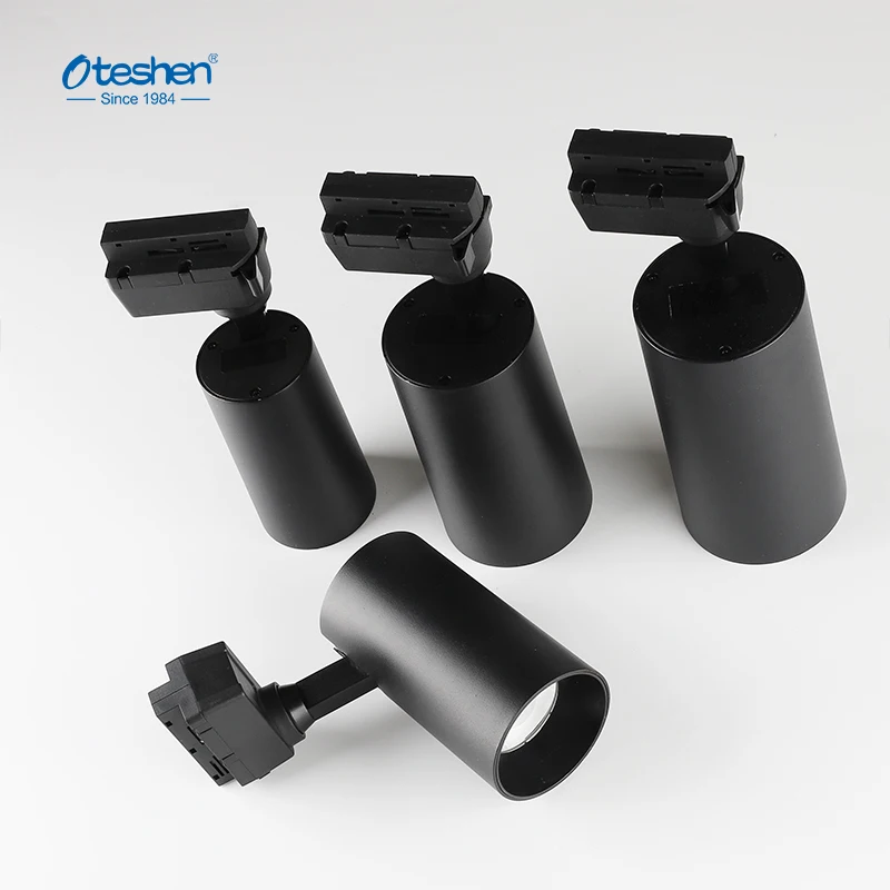 2 Wire Track Spot Light System Cob Adjustable Track Light 20w for Project