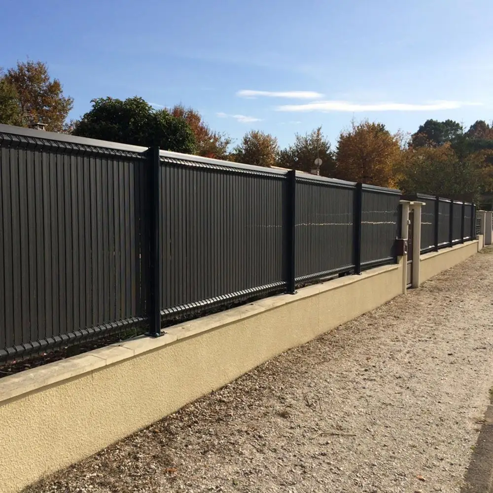 Easy PRO 5 PVC slat concealment kit (L2m50) | Green 6005 - 1.23 Meter