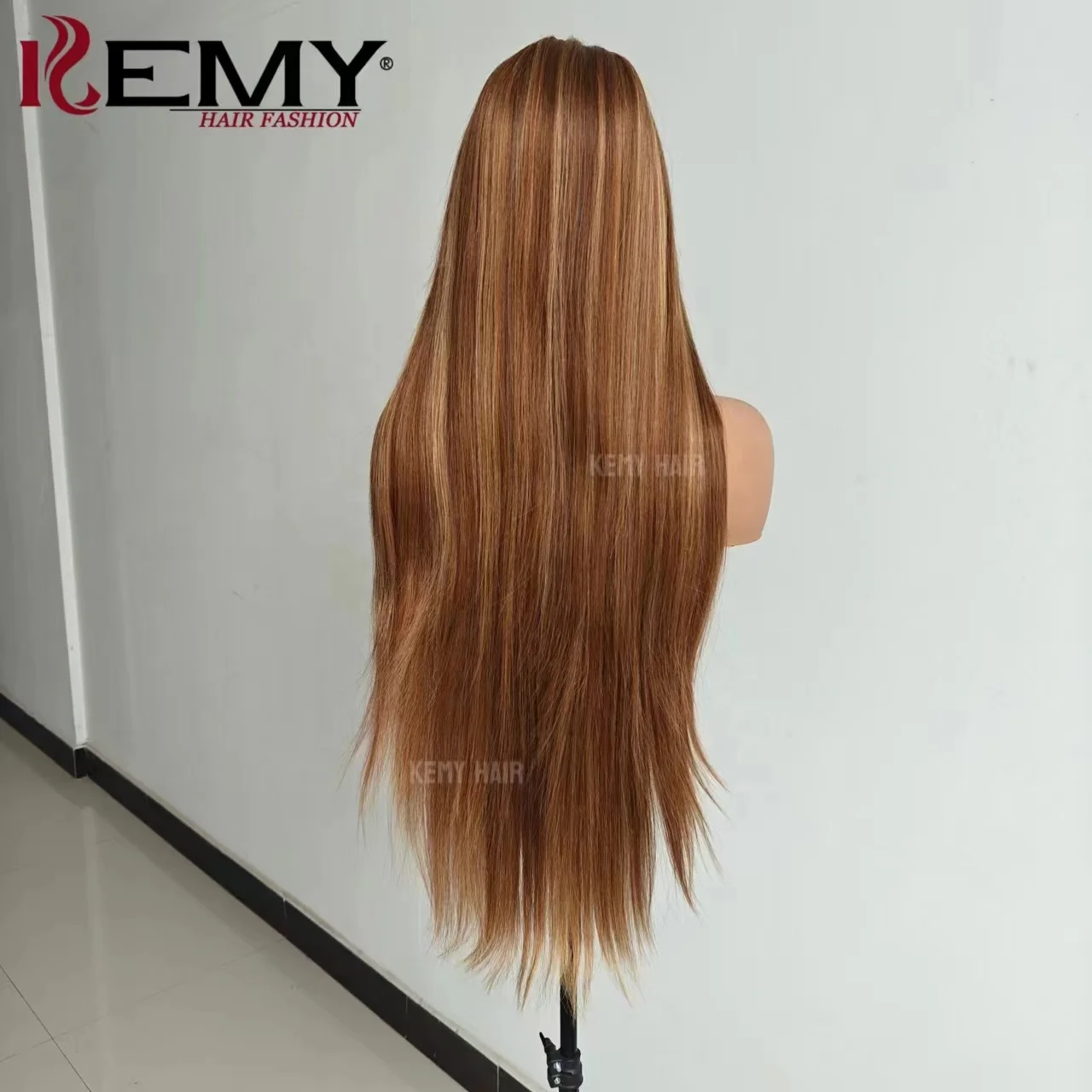 KEMY Hair New Synthetic Lace Front Wig Highlight Heat Resistant T Part HD Lace Luxury Glueless Synthetic Wigs for Black Women