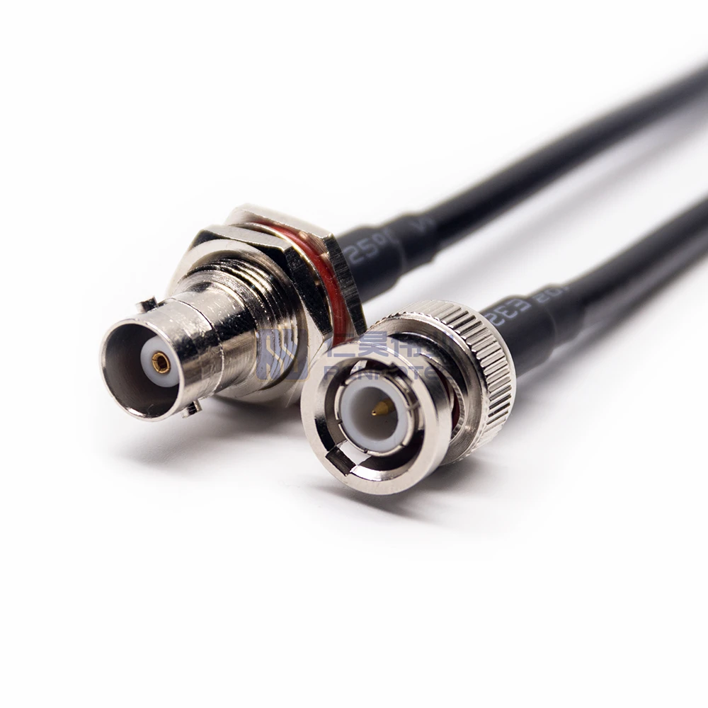 Male to Female BNC Connector Coaxial Cable RF