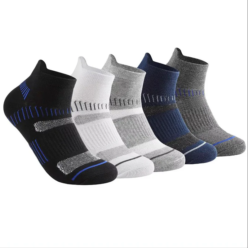 cotton custom men socks designer high quality sports socks manufacturers bamboo fiber ankle basketball socks