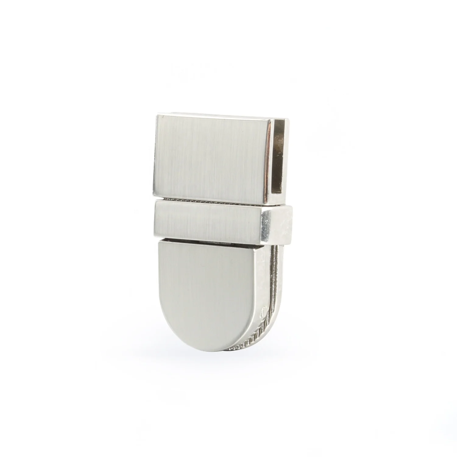 6024 Leather Bag Hardware Accessories Metal Tuck Lock Clasp