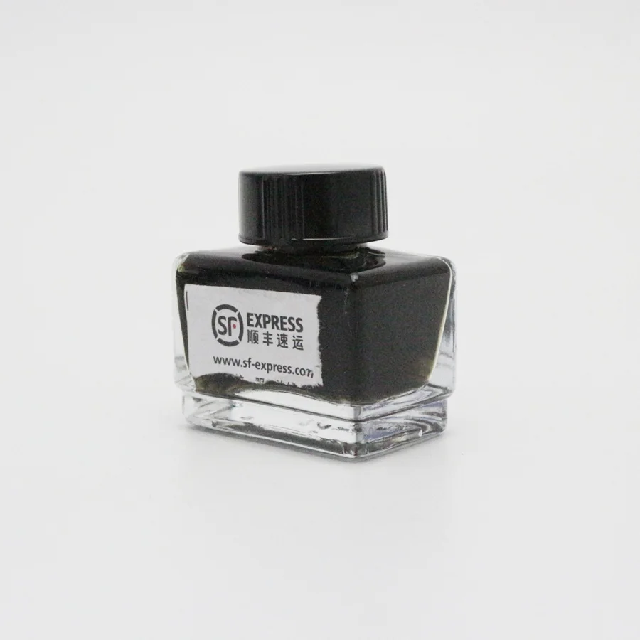 15ml small square glass bottle refill ink glass ink bottle