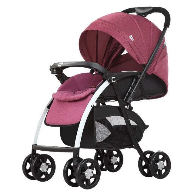 Распродажа детская коляска 2 в 1 легко складываемая для путешествий