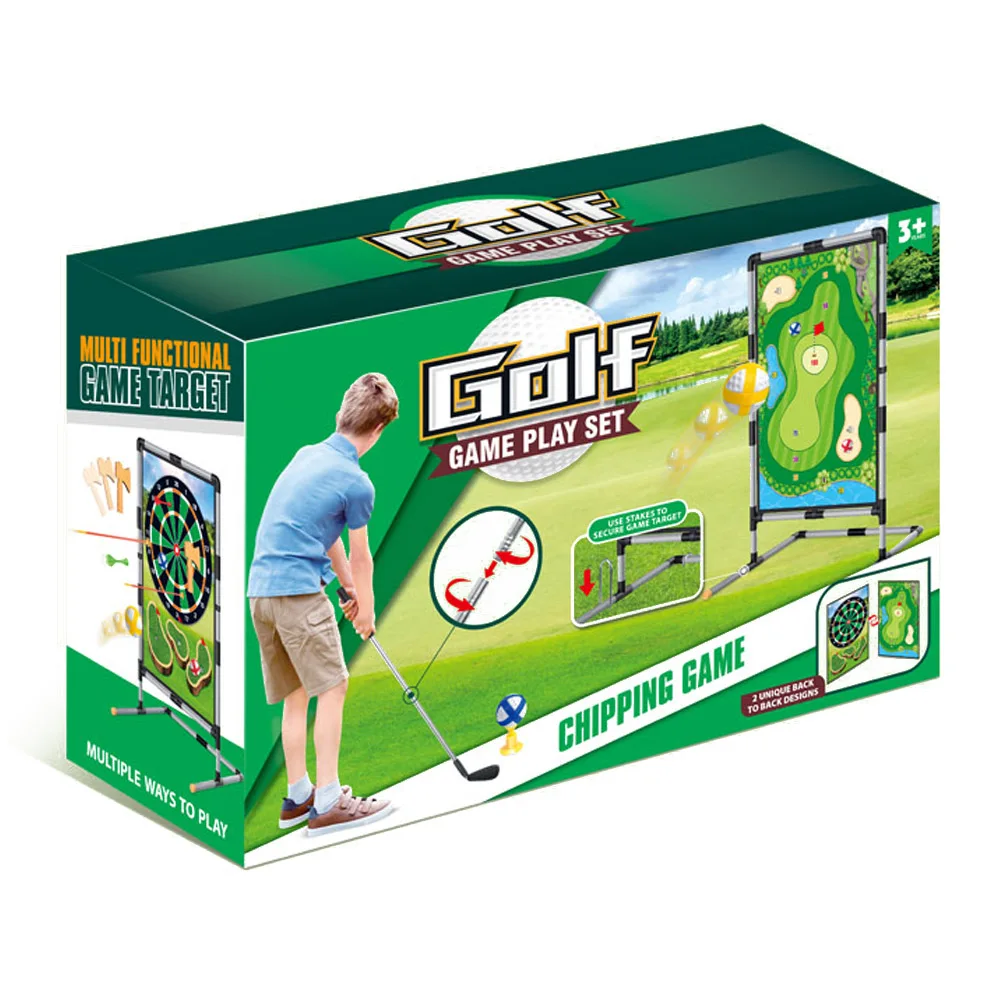 China Unleash Archery Skills Indoors Arrow Golf Set Integrated Sticker Target Dart Board Ultimate Sports Toys Game