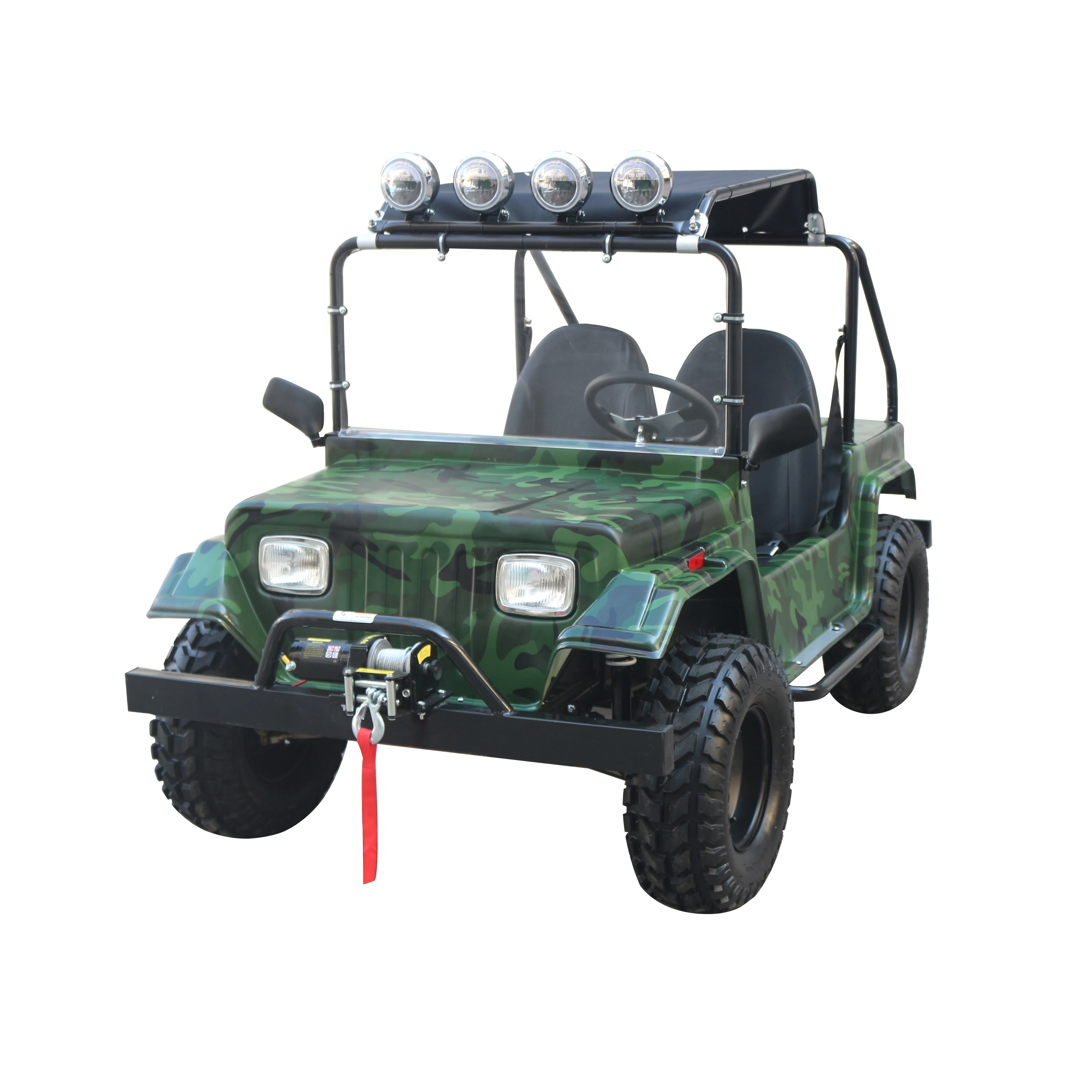 Wholesale Cheap Price 150cc Mini Jeep Willys Automatic Sides by Sides 4X4 UTV Jeeps for Sale
