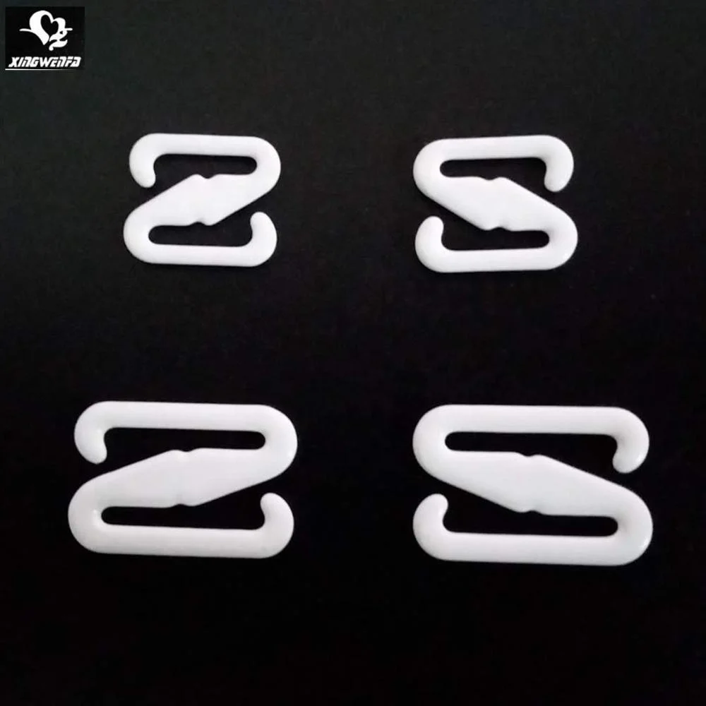 Nylon coated metal bra strap adjustable Z hook swan hook