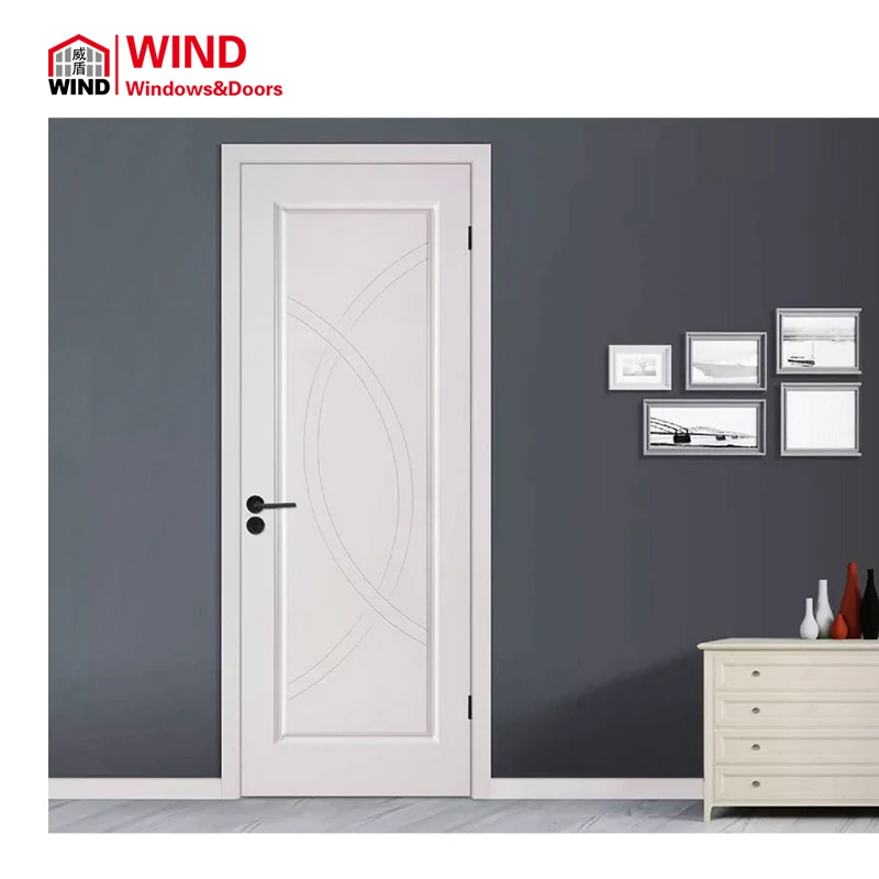 
composite maple pivot doors modern entry Long Stand Cabinet Floor Mounted Interior Half Glass Solid Wood Door 