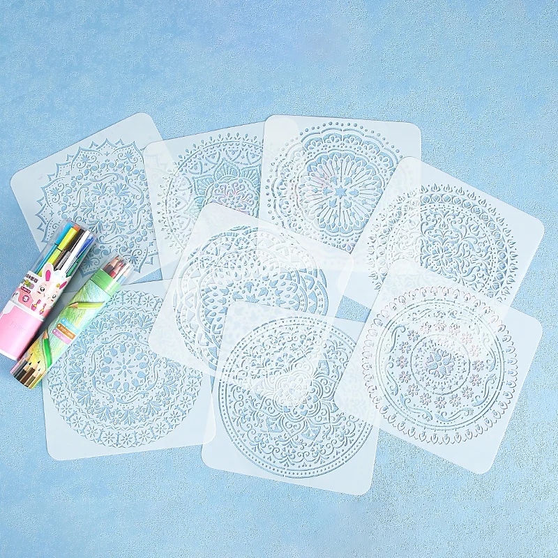 Reusable DIY Wall Painting Stencil Custom Design Wall Stencils For Home Decor