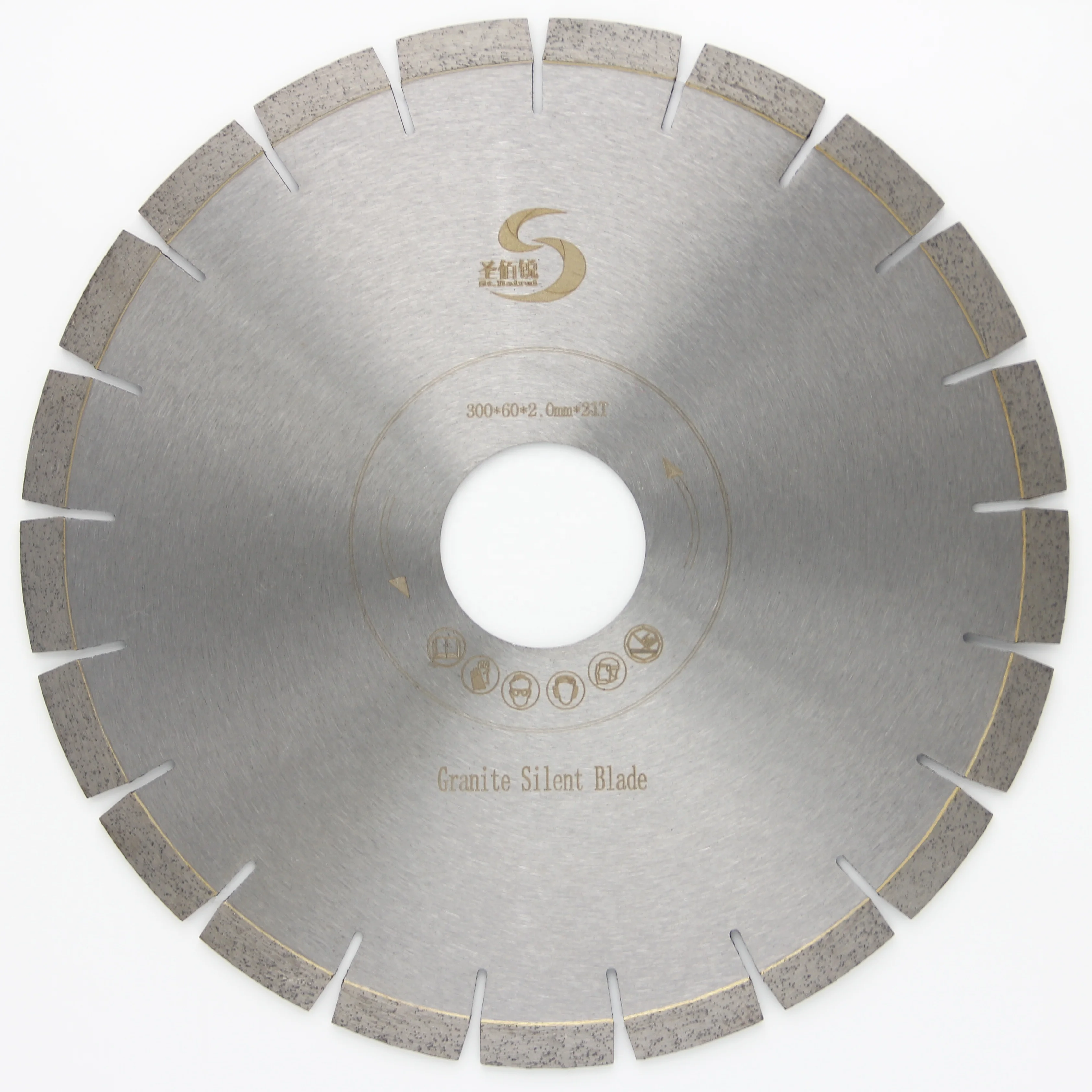 China factory 12 inch 300mm silent tools granite cutting blade diamond saw blade for granite