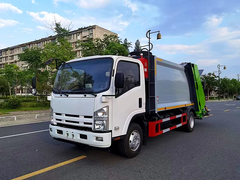ISUZU шасси 10 м3 уплотнитель мусоровоз для сбора мусора самосвал 8 тонн хорошая цена