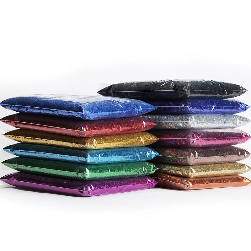 New Eco-Friendly Colorful Cellulose Biodegradable Cosmetic Glitter For Textile Nail Art Crafts Leather