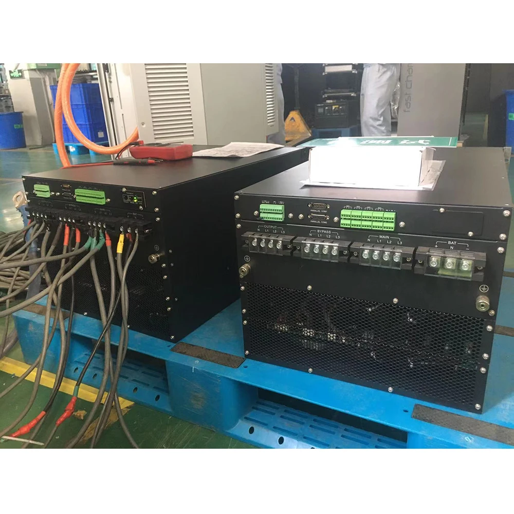 SCU 3 phase ISO9001 19 inch rack mount standalone ups 10kVA to 1000kVA on-line ups uninterruptible power supplies