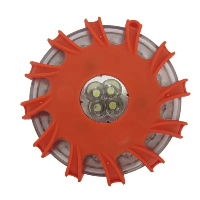 10 in 1 Magnetic Round Beacon Strobe Flashing Safety Road Flare Light Lamp