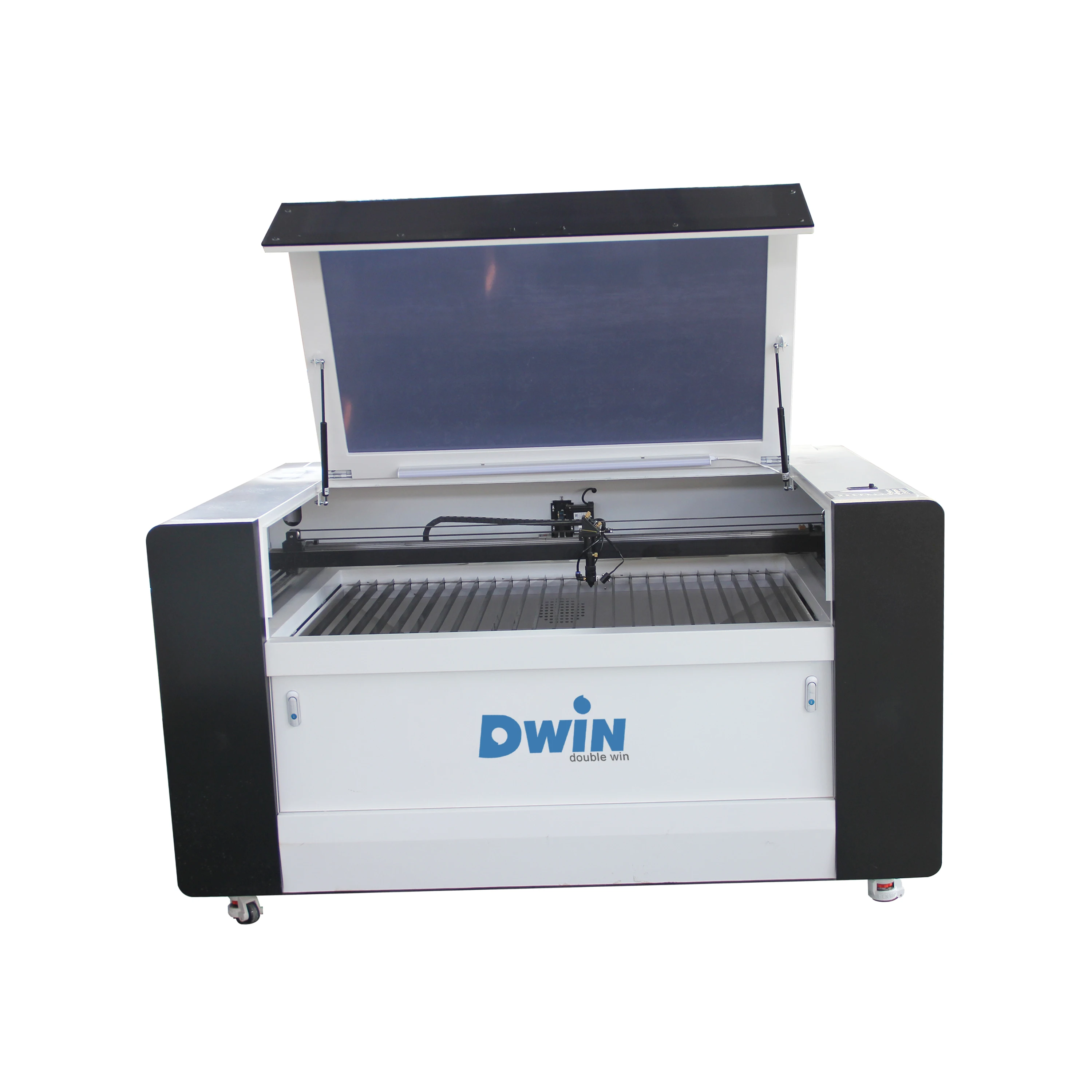 High accuracy DW-1290 CO2 laser cutting machine for nonmetal materials CO2 Laser cutter from Jinan