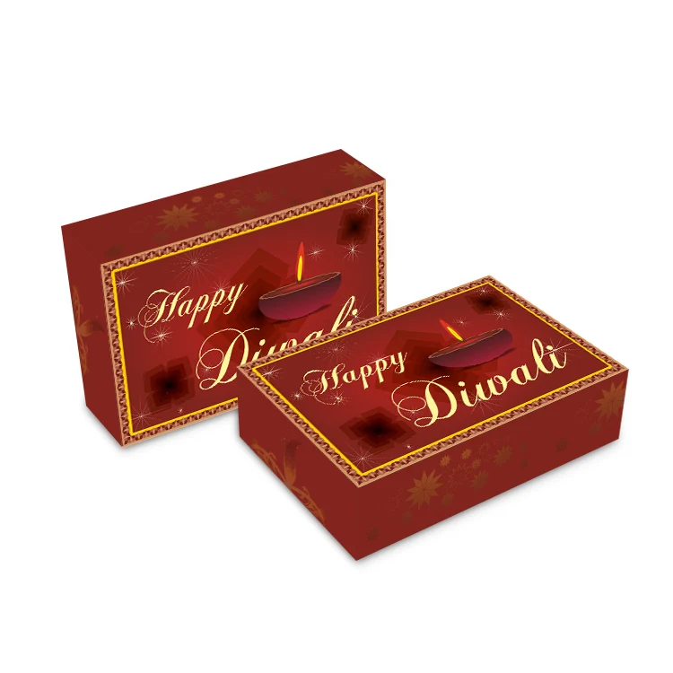 Упаковка для конфет Diwali с индивидуальным логотипом от поставщика подарочные упаковочные коробки