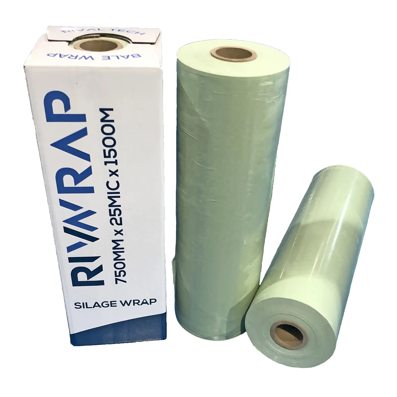 Зеленая/белая сельскохозяйственная 6/12/18 мес. УФ-стойкая трава, круглая пленка для упаковки силажа, постельное белье, рулон пленки от поставщика