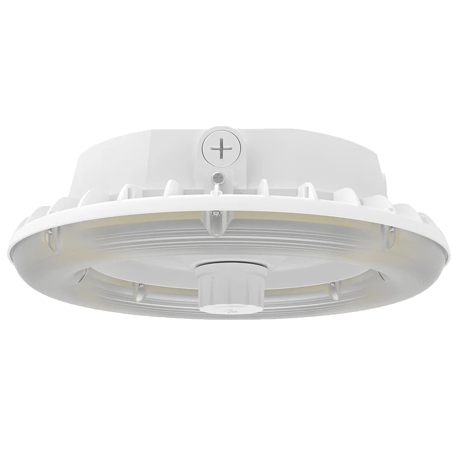 White Color Finish Led Canopy Light With Sensor Led Canopy Lights Parking Garage Canopy Light Outdoor