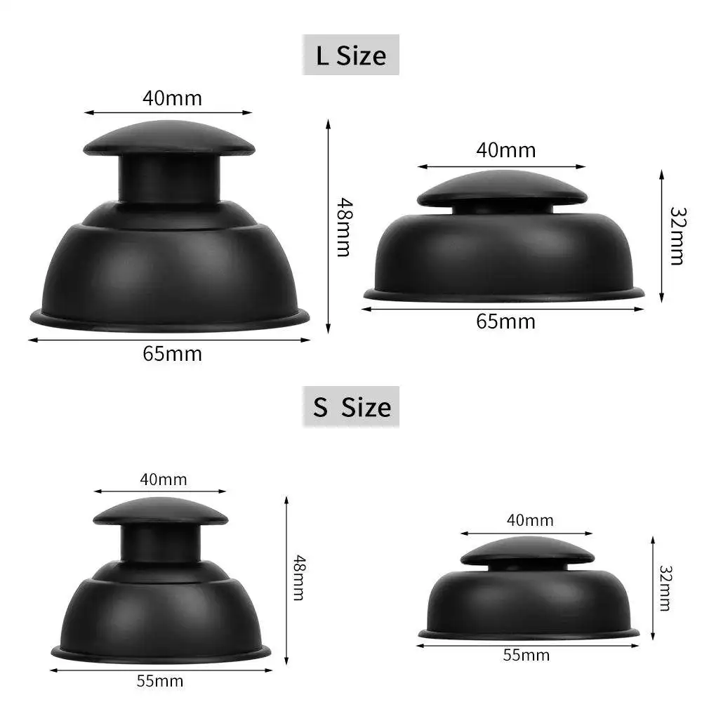 High Quality Chinese Massage Cups Vacuum Silicone Cupping Therapy Cups Silicone Cupping Therapy Massager