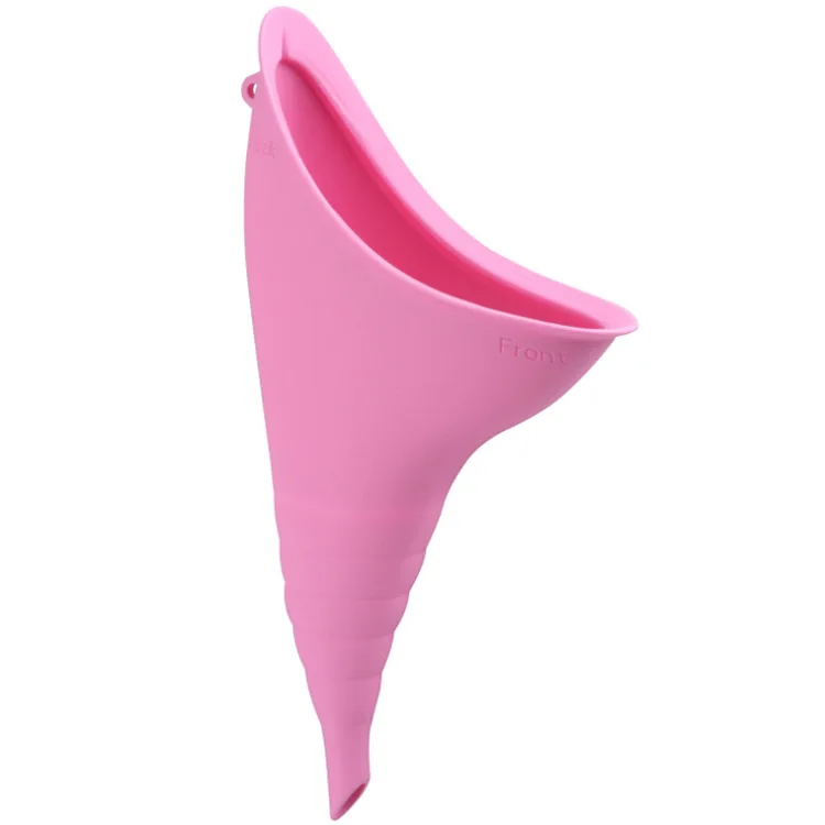 Custom 100% Food Grade Silicone Reusable Urinal Funnel Portable Female Urination Device