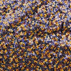 2021 New luxury customized changing multi color sequin textile fabric