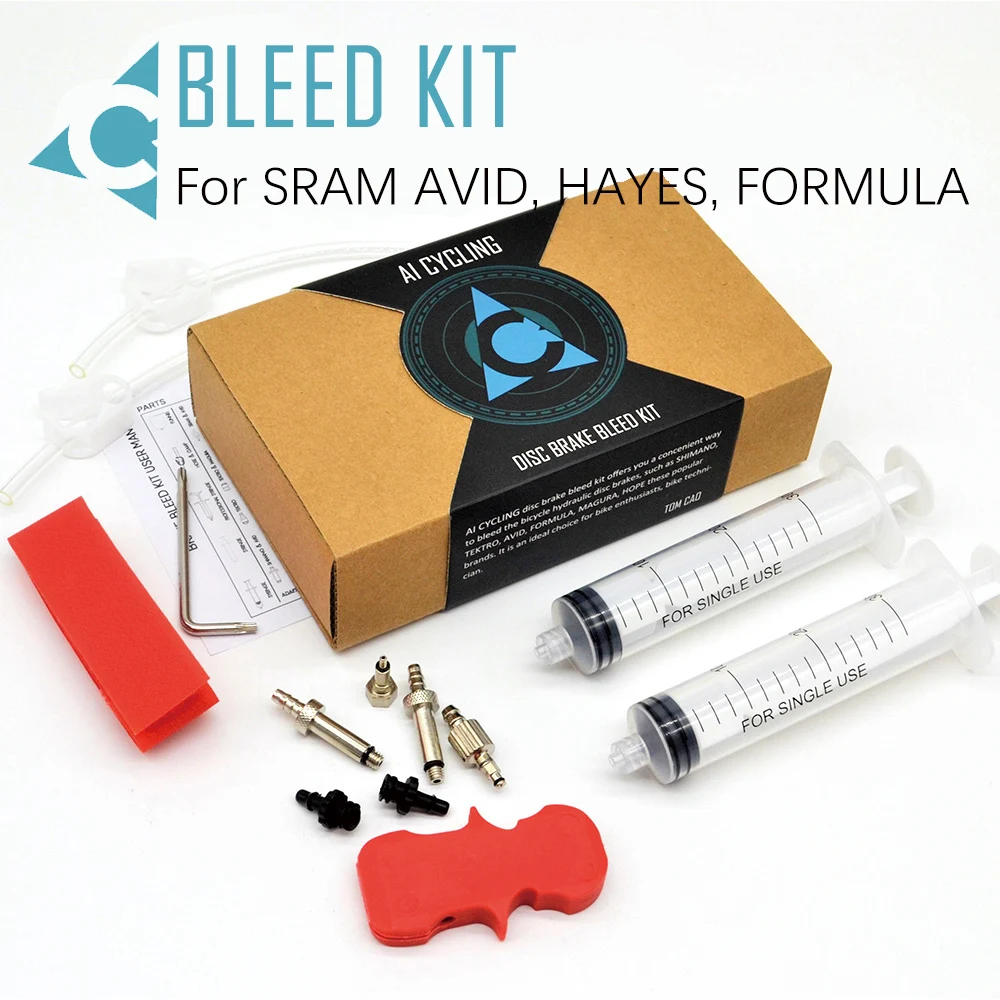 Bike Hydraulic Disc Brake Bleed Kit tool For AVID SRAM Brake