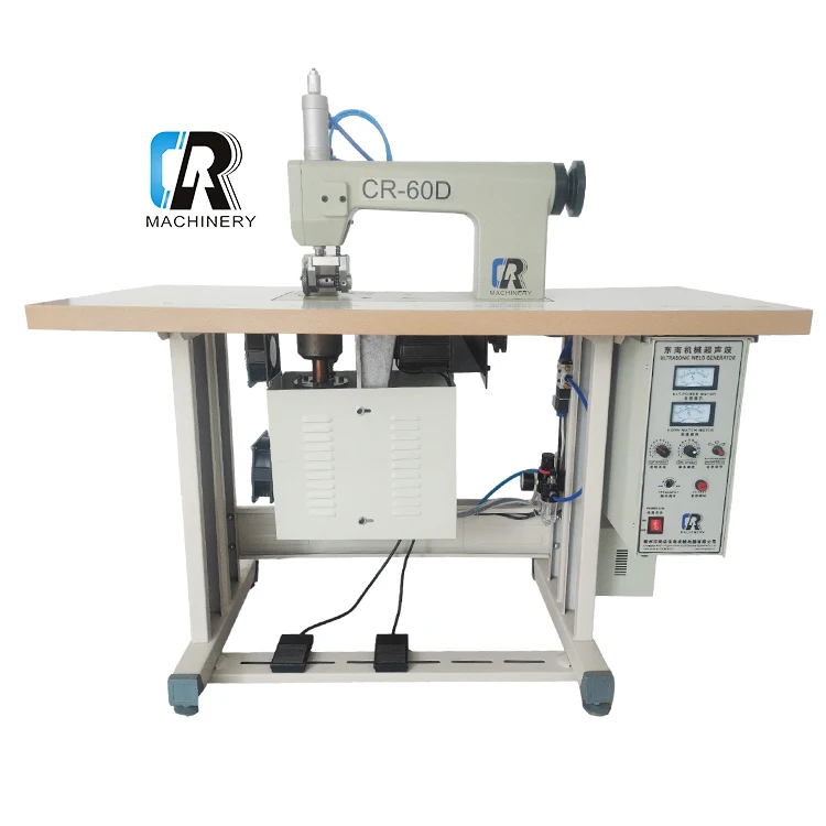 CR-60D Ultrasound Lace Ultrasonic Non Woven Fabric Edge Sewing Machine